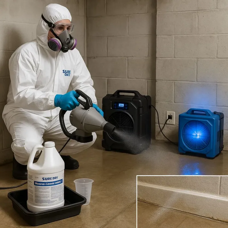 Sanitization and Odor Removal process in Amory, MS