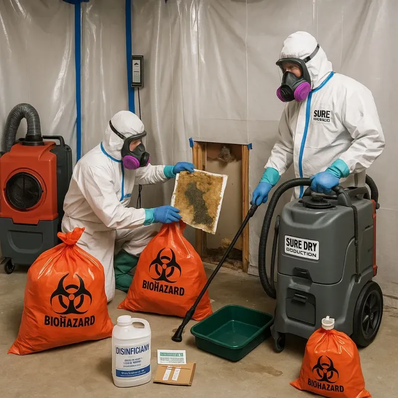 Contaminated Water Handling Protocols process in Amory, MS