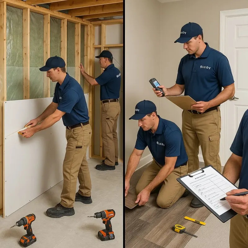 Repairs and Reconstruction process in Amory, MS