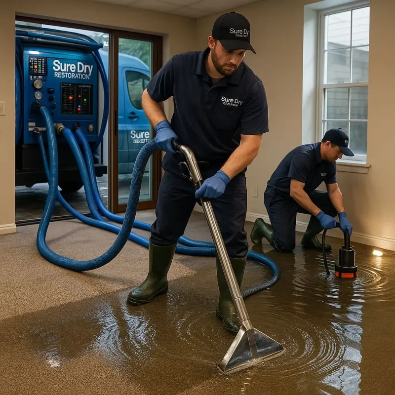 Water Extraction and Removal process in Amory, MS